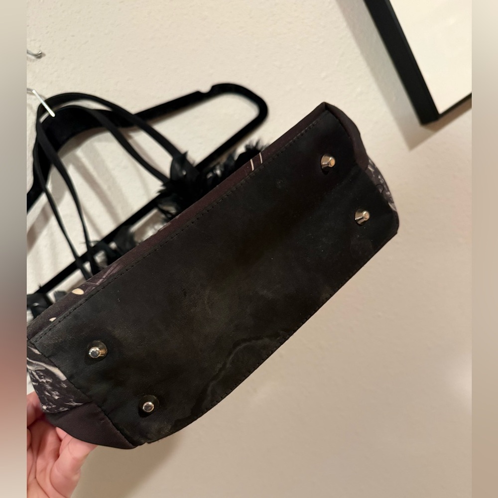 ASHLEY M VINTAGE ELVIS PRESLEY FEATHER PURSE - Picture 3 of 4